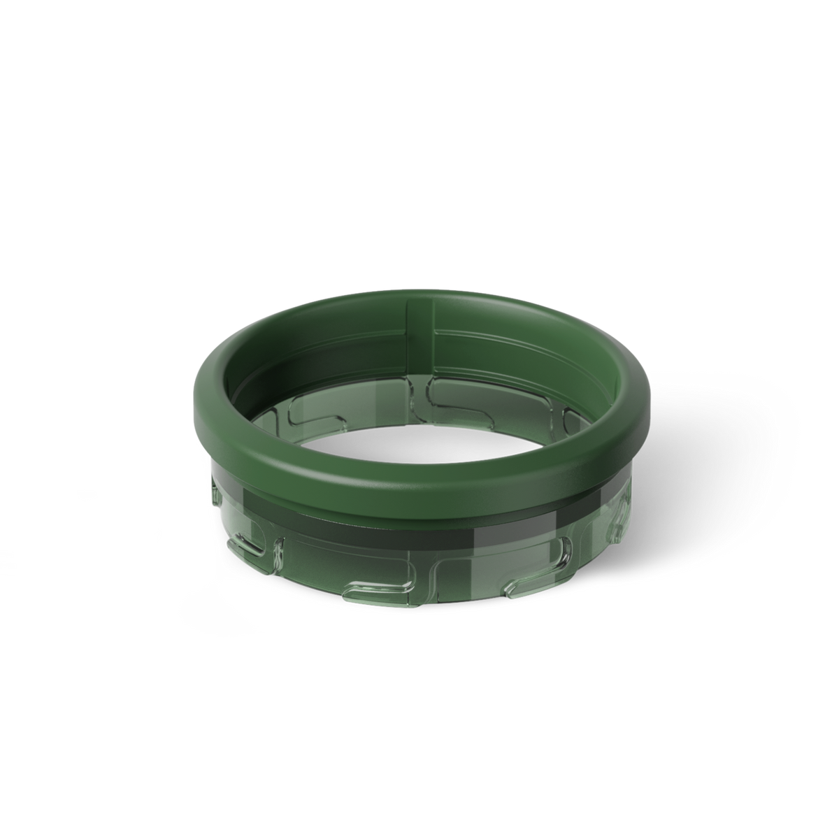 trio-v2-octalock-gaskets-m7 Gasket-Trio-Duo-ODGreen.png